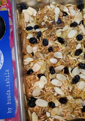 Foto resep Puding Roti Pisang / Banana Bread Pudding