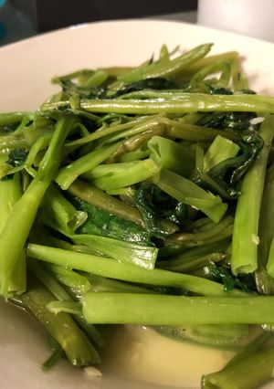 Hình của món Rau Muống Xào.