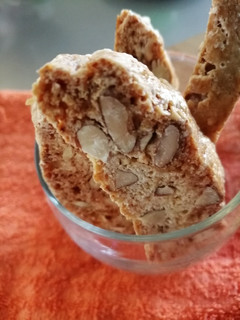 Una foto de Biscotti de almendras