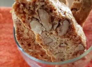 Una foto de Biscotti de almendras
