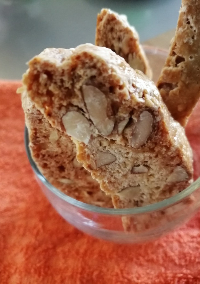 Una foto de Biscotti de almendras