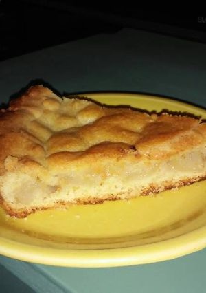 Una foto de Tarta de peras