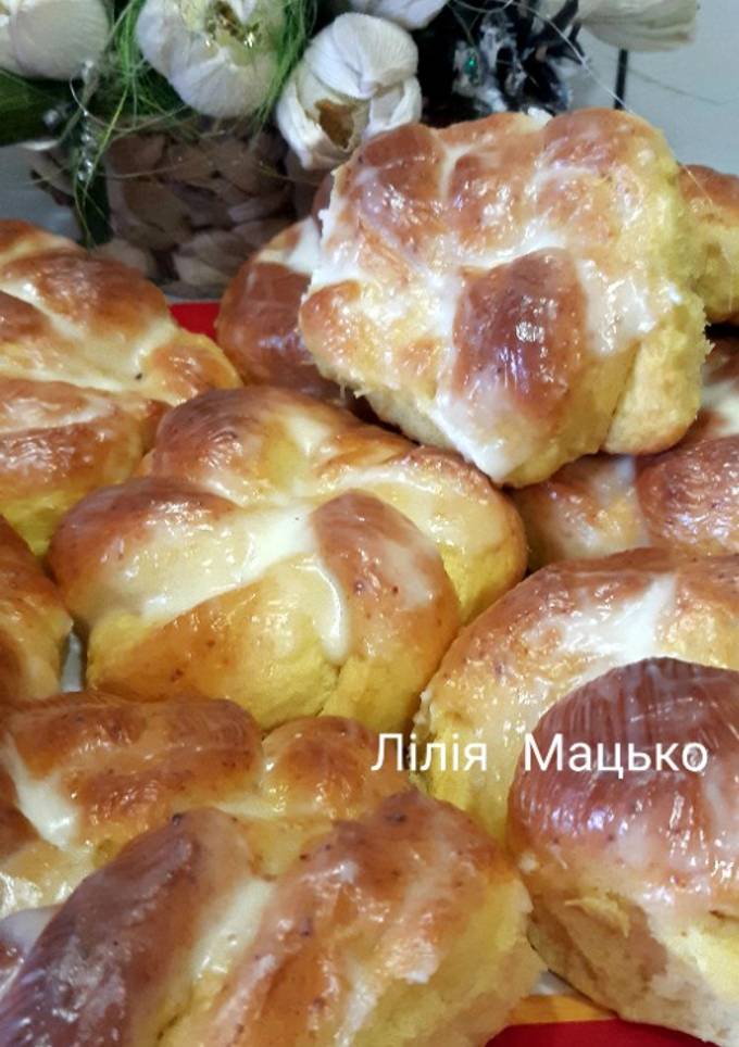 Булочки на сирному тісті