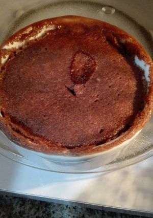 Una foto de Torta en taza para microondas-SIN HUEVO
