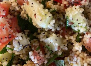 Una foto de Ensalada de cus-cus