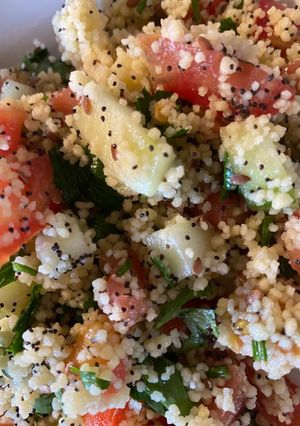 Una foto de Ensalada de cus-cus
