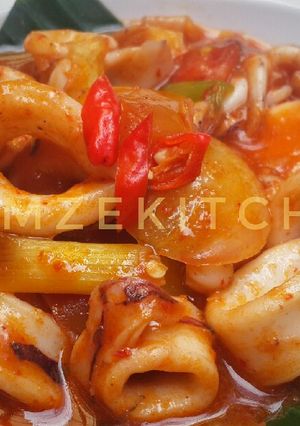 Foto resep Cumi Saos Padang
