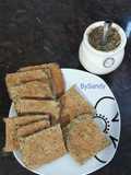 Crackers en 5' de harina de garbanzo! #F3#F4 #DMA