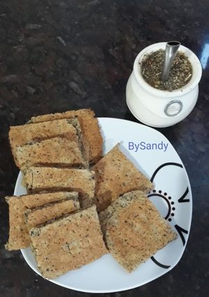 Una foto de Crackers en 5' de harina de garbanzo! #F3#F4 #DMA
