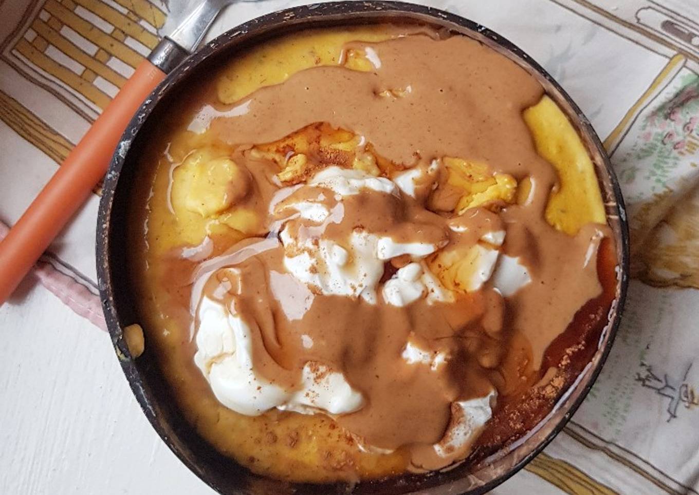 Porridge automnal épicé