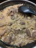 Beef Stroganoff