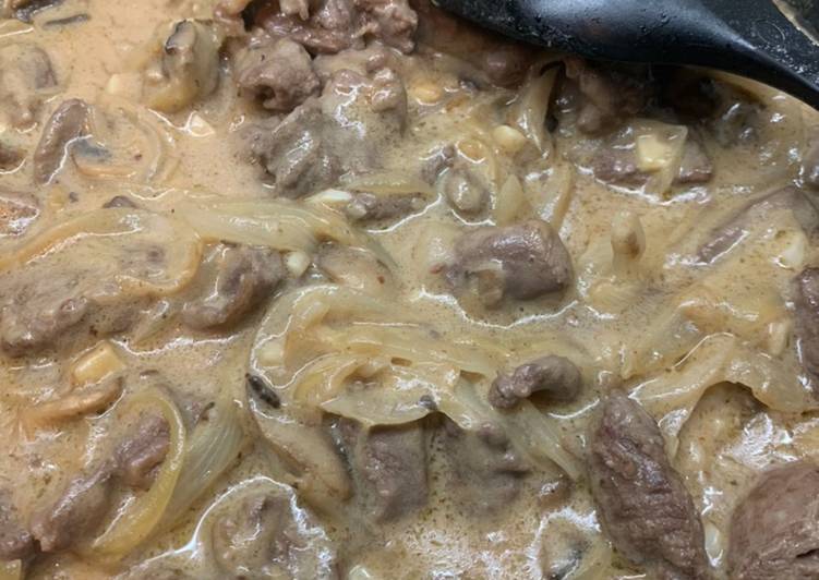 Beef Stroganoff