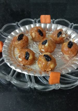 கேரட் லட்டு செய்முறை முக்கிய புகைப்படம்