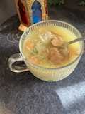 شوربة فطر بالشعيرية