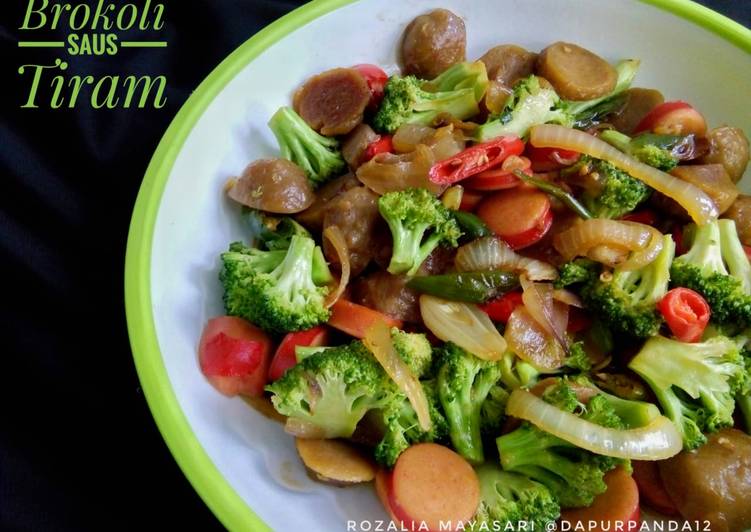 Bahan meracik Brokoli Saus Tiram yang Bikin Ngiler