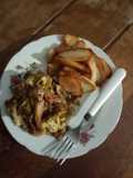 Pollo al brócoli....🇸🇻