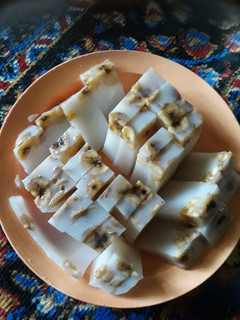 Foto resep Puding Pisang Raja Fiber creme