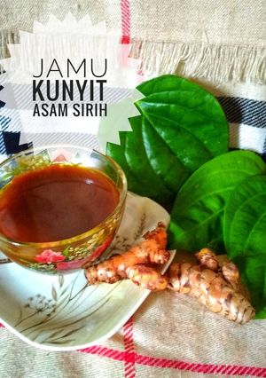 Foto resep Jamu kunyit asam sirih segerrrr