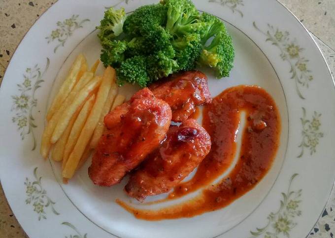 Italian Chicken Wings (Sayap Ayam Bumbu Italia)