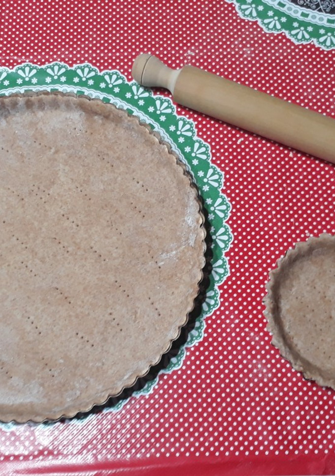 Una foto de Masa de tarta integral