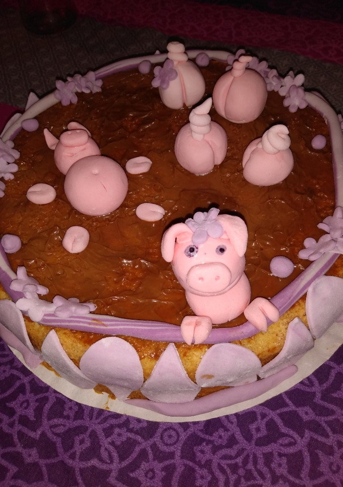 Una foto de Torta matera con dulce de leche