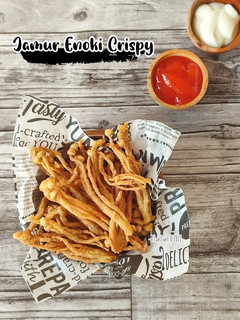 Foto resep Jamur Enoki Krispi