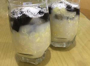 Hình của món Chè ngô nếp.