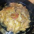 Varză călită cu carne de porc