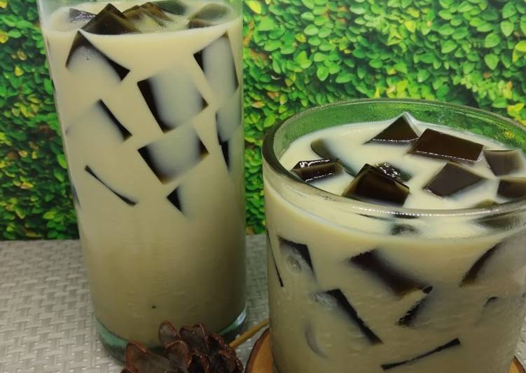 Resep Coffee Milk Full Cream Cincau Anti Gagal