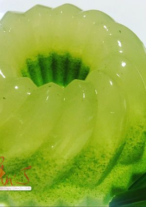 Foto resep Puding Lumut Pandan
