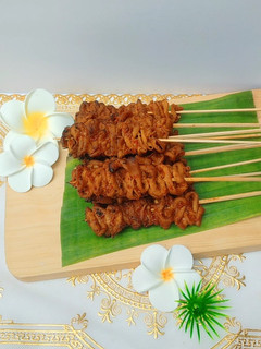 Foto resep Sate usus ayam ala angkringan