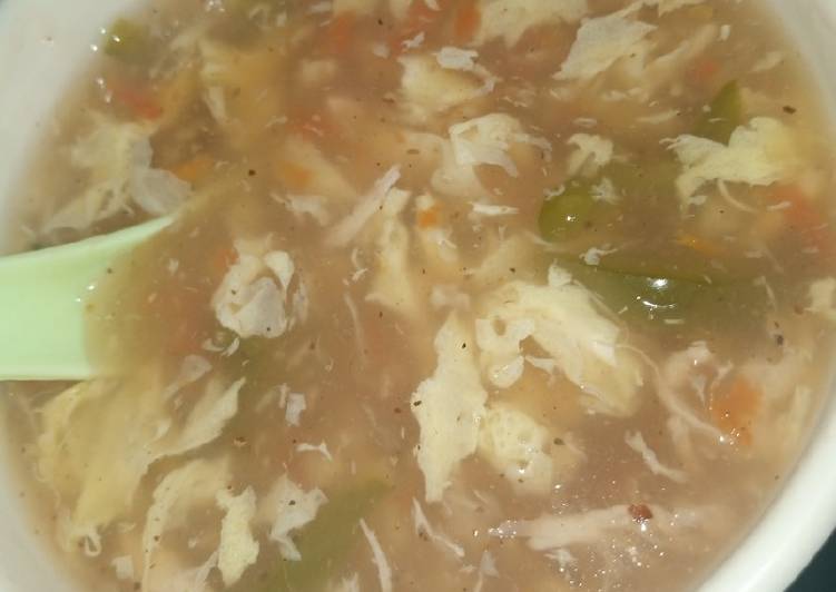 Recipe of Quick Chicken Cloudy Soup