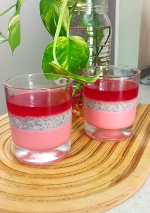 عکسی از دستور 🍓 دسر ساده و شیک پروتئینه