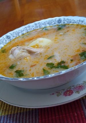 Una foto de Sopa de Morón