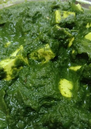 સરળ પાલક પનીર મસાલા (Easy Palak Paneer Masala Recipe In Gujarati) રેસીપી મુખ્ય ફોટો