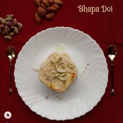 A picture of BHAPA DOI -Bengali Recipe for Poila Boishakh.