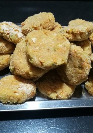Una foto de Croquetas de garbanzos