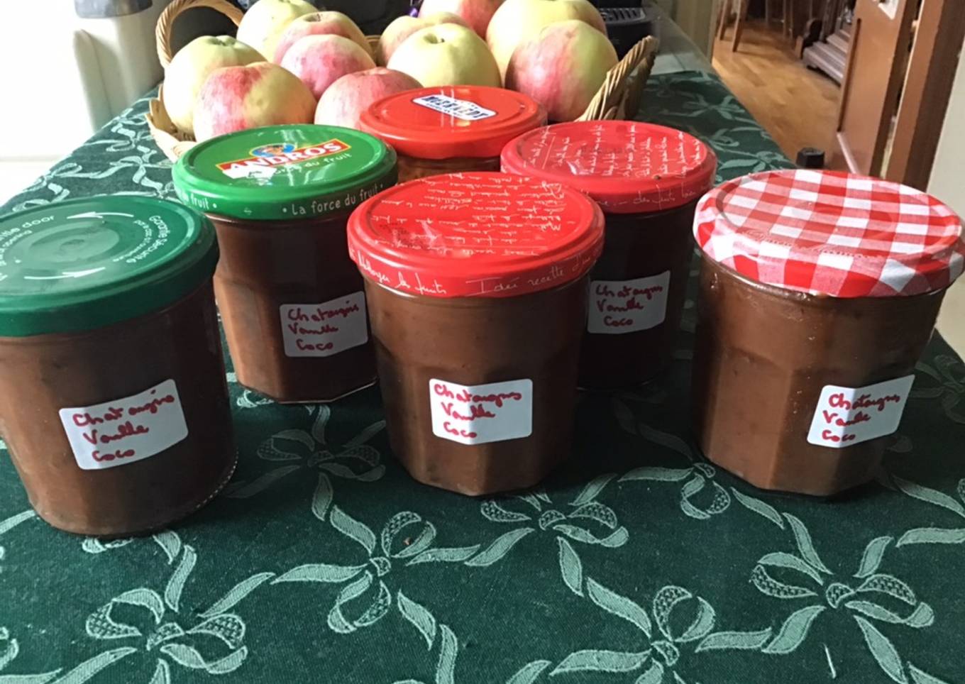 Crème de châtaignes vanille et coco