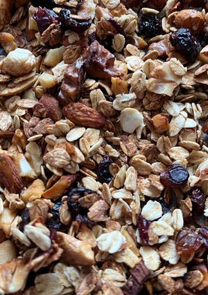 Házi granola / müzli gluténmentesen recept fotója