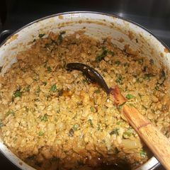 A picture of Spicy Chicken Keema.