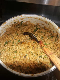 A picture of Spicy Chicken Keema.