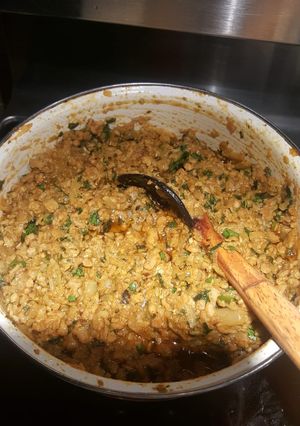 A picture of Spicy Chicken Keema.