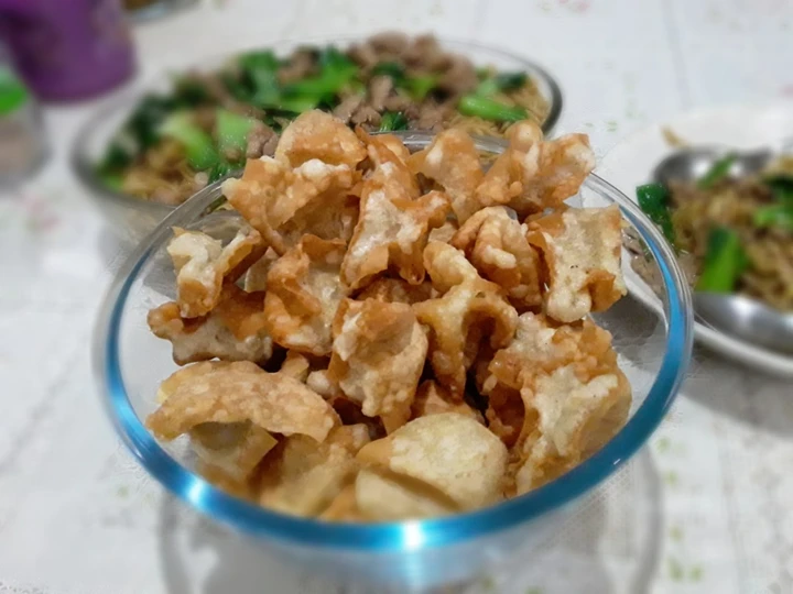 Cara Sederhana Menyiapkan Resep  Pangsit Mini Goreng isi Ayam yang Bikin Ngiler, Enak