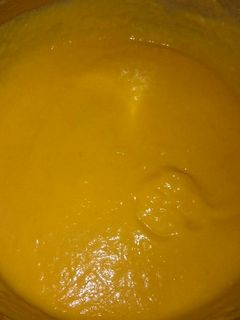 Una foto de Crema de calabaza