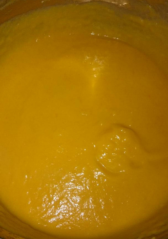 Una foto de Crema de calabaza
