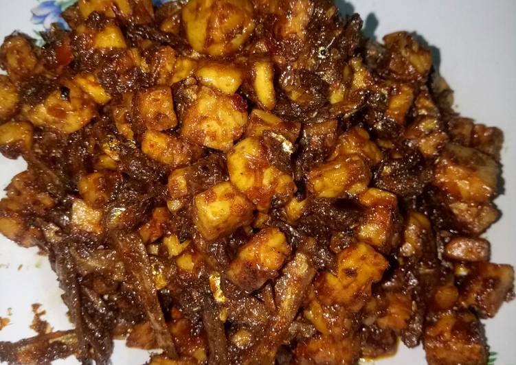 Resep Sambel teri tempe Anti Gagal