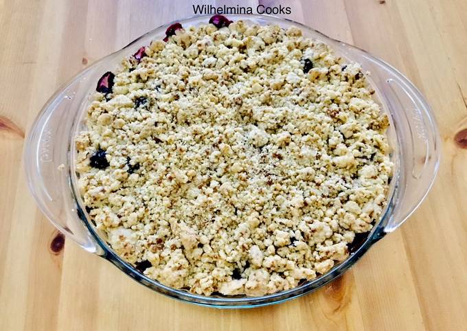 Recipe of Homemade Blueberry Crumble