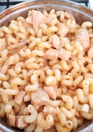 Csirkemelles tészta recept fotója