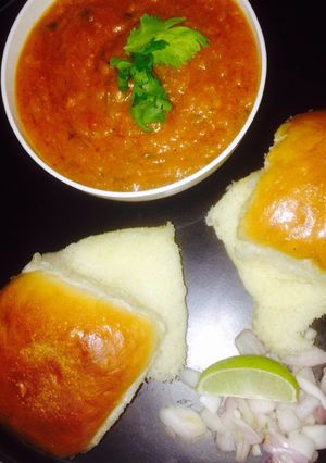 A picture of Pav bhaji.