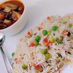 A picture of Peas pulav.